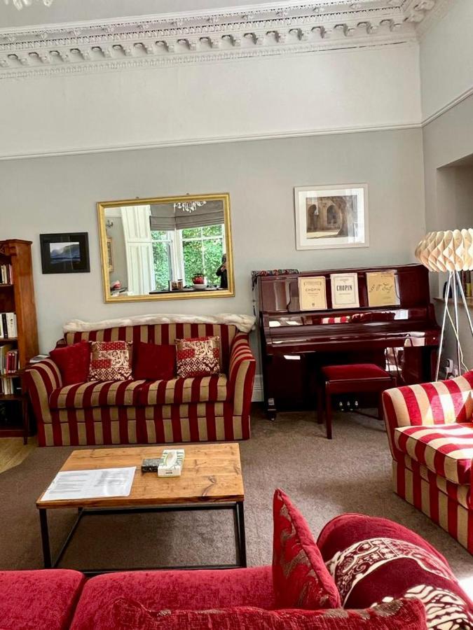 Beautiful Double Room In Idyllic West End Townhouse Glasgow Eksteriør billede